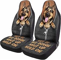 Vista 61 de Horror Nightmare Skellington - 2 fundas de asiento delantero para automóvil, camión, SUV, regalos de Navidad, funda de asiento de cubo duradera, 03.