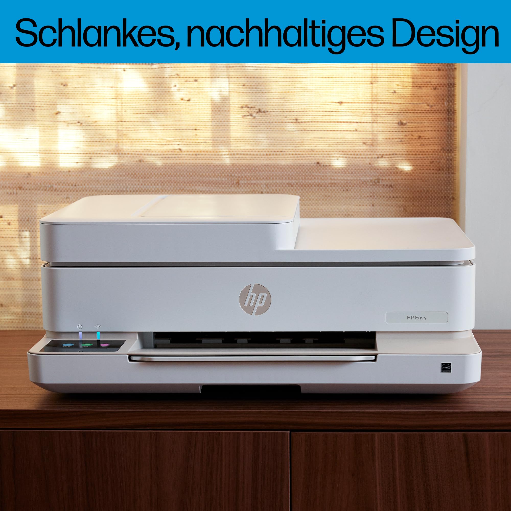 HP Envy 6520e, Multifunktionsdrucker, 6 Monate gratis drucken Instant Ink inklusive, Drucken, Kopieren, Scannen, Mobiler Faxversand, Wi-Fi, Automatischer Vorlageneinzug, Touchscreen