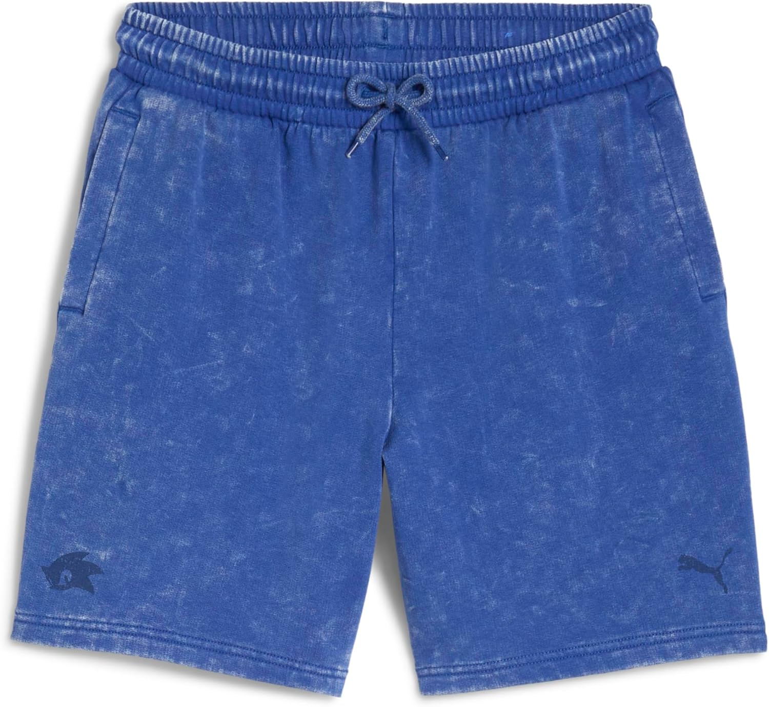 [プーマ] カジュアル スポーツ キッズ 裏毛 コラボ PUMA X SONIC リラックスド ショートパンツ TR 632385