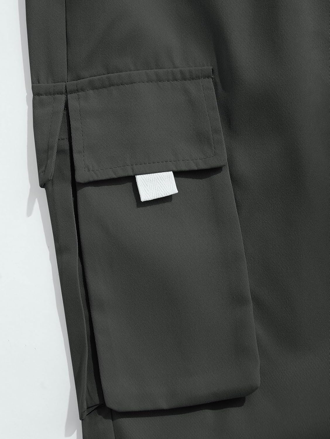 ZAFUL Men's Streetwear Cargo Pants with Flap Pockets & Drawstring Elastic Waist - Casual & Techwear Joggers - Image 7