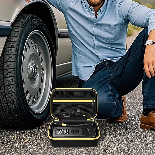 Miniatura 9 de Inflador de neumáticos portátil compresor de aire para Modaripara LOLSSApara OlarHikepara Skight, bomba para neumáticos de automóvil, bolsa de