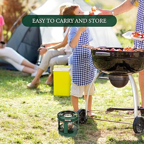 Miniatura 4 de Calentador portátil para barbacoa Calentador al aire libre Mini calentador Calentadores interiores Bbq Estufa de queroseno Quemador de interior