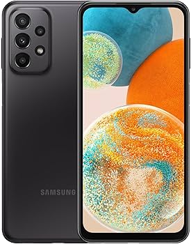 Galaxy A23 5G アンドロイド14 シムフリー 411 Samsung - Akıllı telefon Galaxy A23 5G Black Dual SIM 6.6IN 4GB