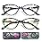 EYEURL Cat Eye Reading Glasses for Women, 2 Pack Blue Light Blocking Readers for Ladies Spring Hinge Fashion Pattern +2.75 Magnification Anti Eyestrain UV Protection