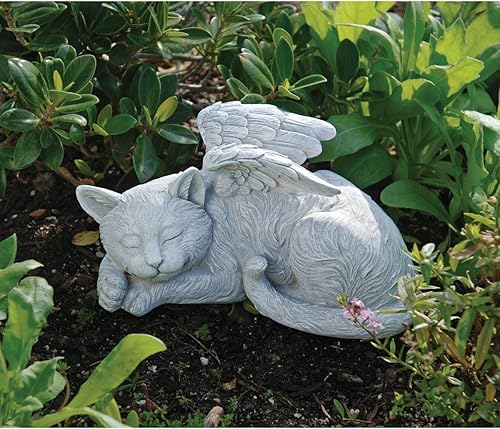 Miniatura 5 de Design Toscano QL6080 - Estatua de homenaje conmemorativa para lápidas de ángel, 10 pulgadas de ancho, 5 pulgadas de profundidad, 5 pulgadas de