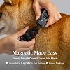 Collar para perro Fei & Eve VERO, resistente al agua y a los olores, hebilla MagEase | Fácil de limpiar, resistente, Negro, Pequeño 3