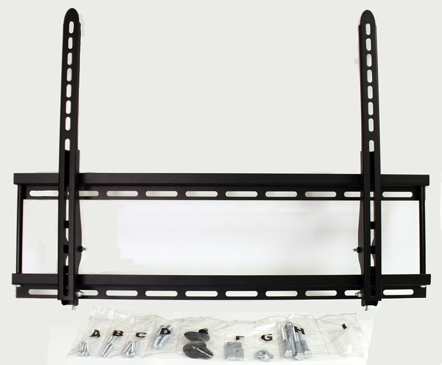 Rocelco LTM Large Tilt TV Mount for TV, Fits 37" to 70" up to 150 lbs (Black)