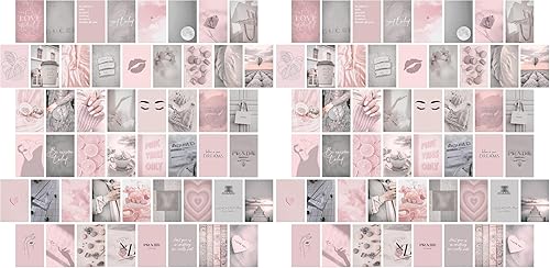 Miniatura 8 de 50 piezas de decoración de habitación para chicas del centro de la ciudad estética, kit de collage de pared Y2k con imágenes estéticas, carteles de