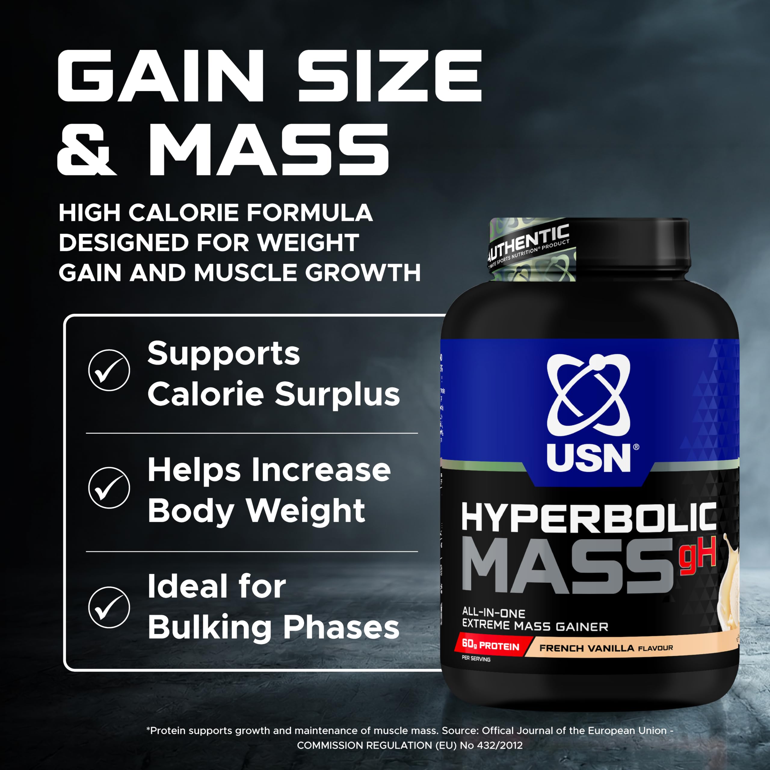 USN Hyperbolic Mass (2000g) Vainilla