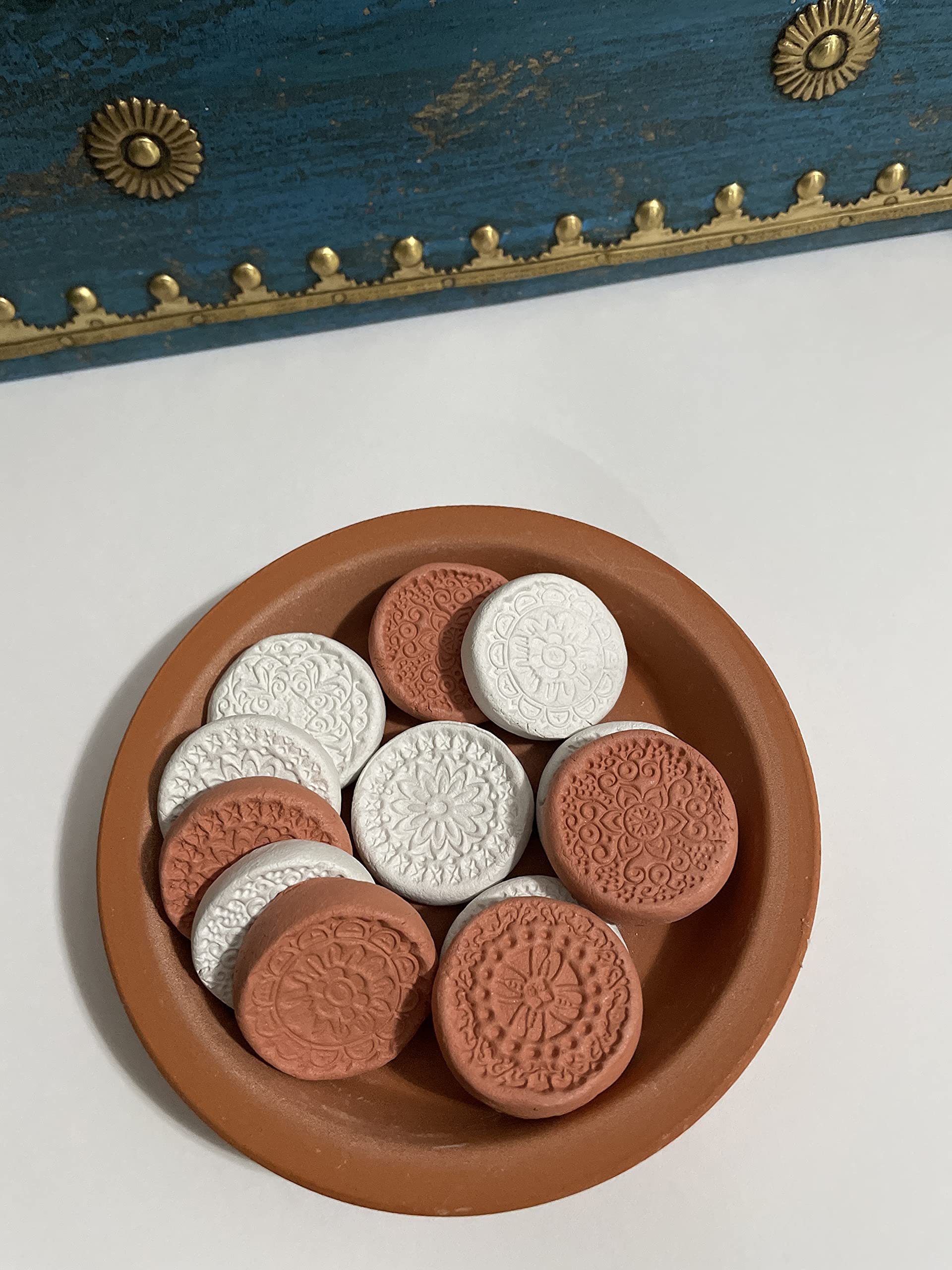 Clay Essential Oil Diffuser Stones, Terracotta Diffuser, Home Fragrance, Scent Diffuser, Office Decor, Passive Diffuser, Desk Accessories for Women