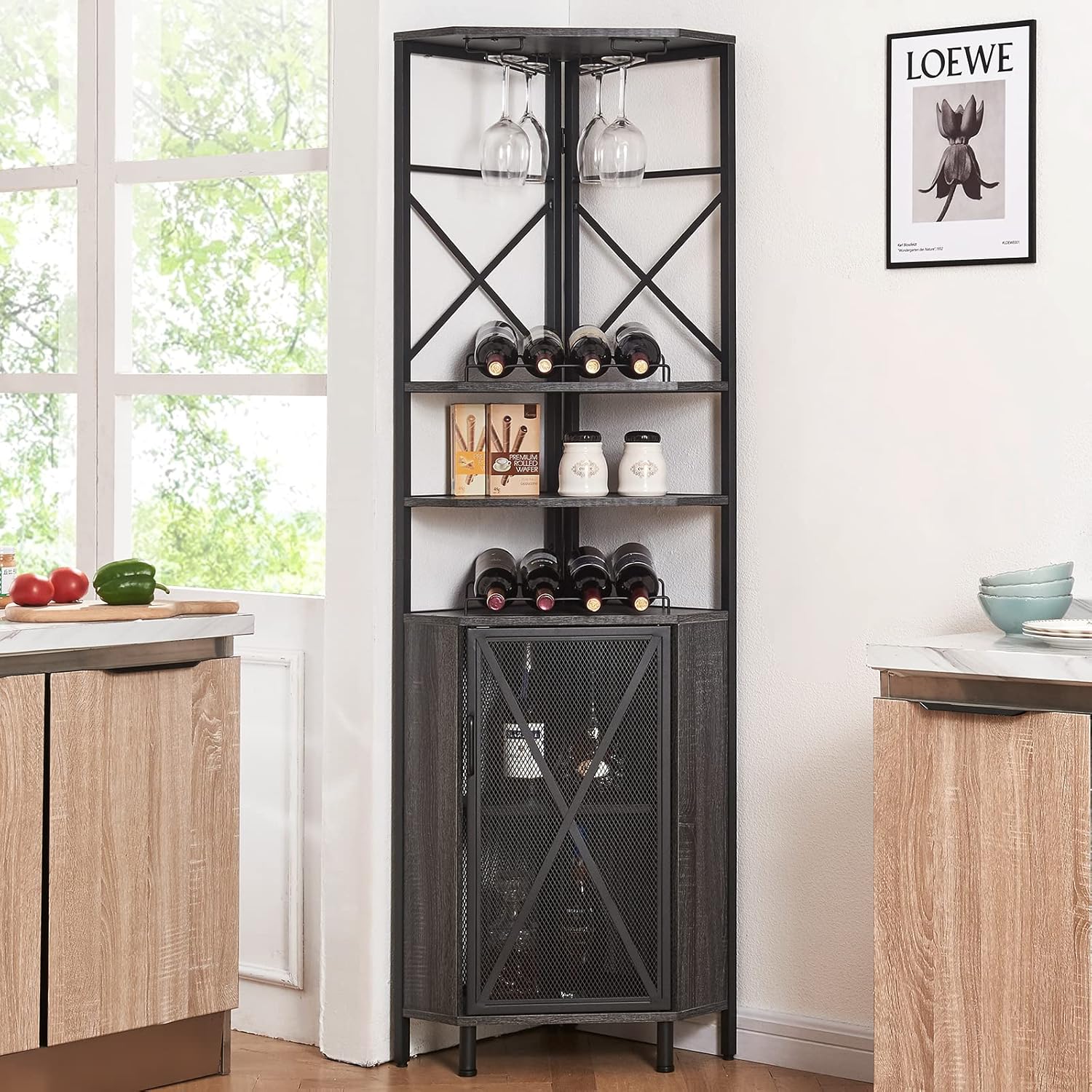 Buy Homissue 5Tier Corner Shelf with Multipurpose Corner