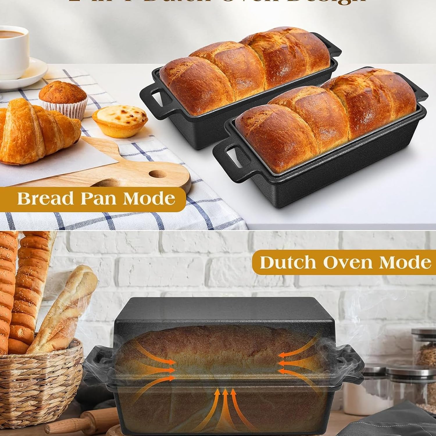 USA PAN Bakeware プルマンローフパン＆フタ　2個セット　パン型 USA PAN Bakeware プルマンローフパン＆フタ 2個セット パン型