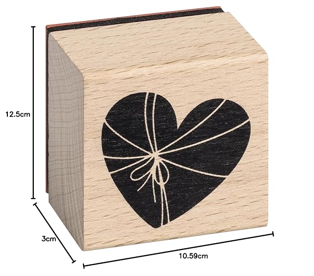 Foto 5 de 5 de HEYDA Juego de sellos con forma de corazones, 120 x 30 x 100 mm (ancho x alto x profundidad)