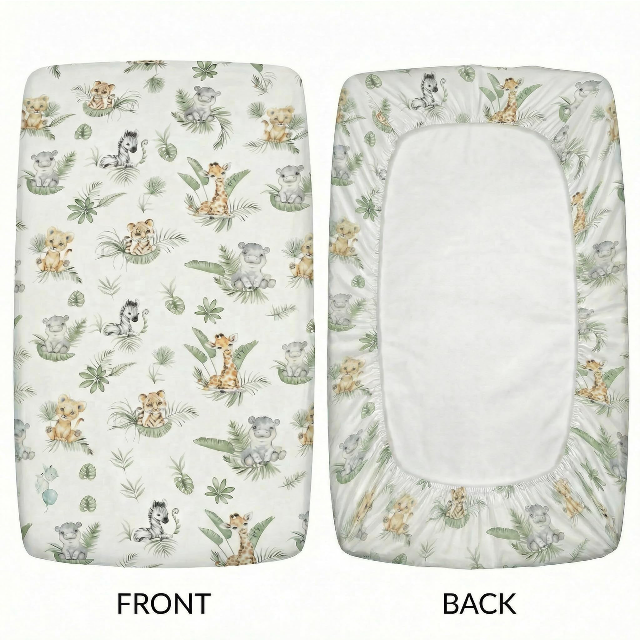 Baby Safe Coprimaterasso Lettino 60x120 100% Cotone Oeko-Tex Made in Europe