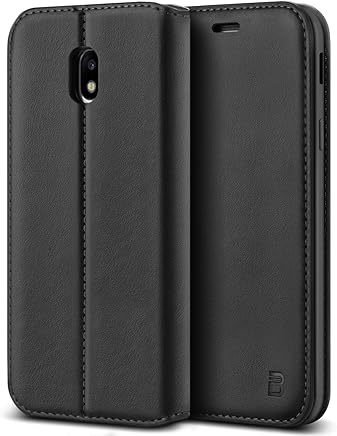 BEZ Funda Samsung J7 2017, Carcasa Compatible para Samsung Galaxy J7 2017, Libro de Cuero con Tapa y Cartera, Cover Protectora con Ranura para Tarjetas y Billetera, Cierre Magn?tico, Negro BEZ Funda Samsung J7 2017, Carcasa Compatible para Samsung Galaxy J7 2017, Libro de Cuero con Tapa y Cartera, Cover Protectora con Ranura para Tarjetas y Billetera, Cierre Magn?tico, Negro