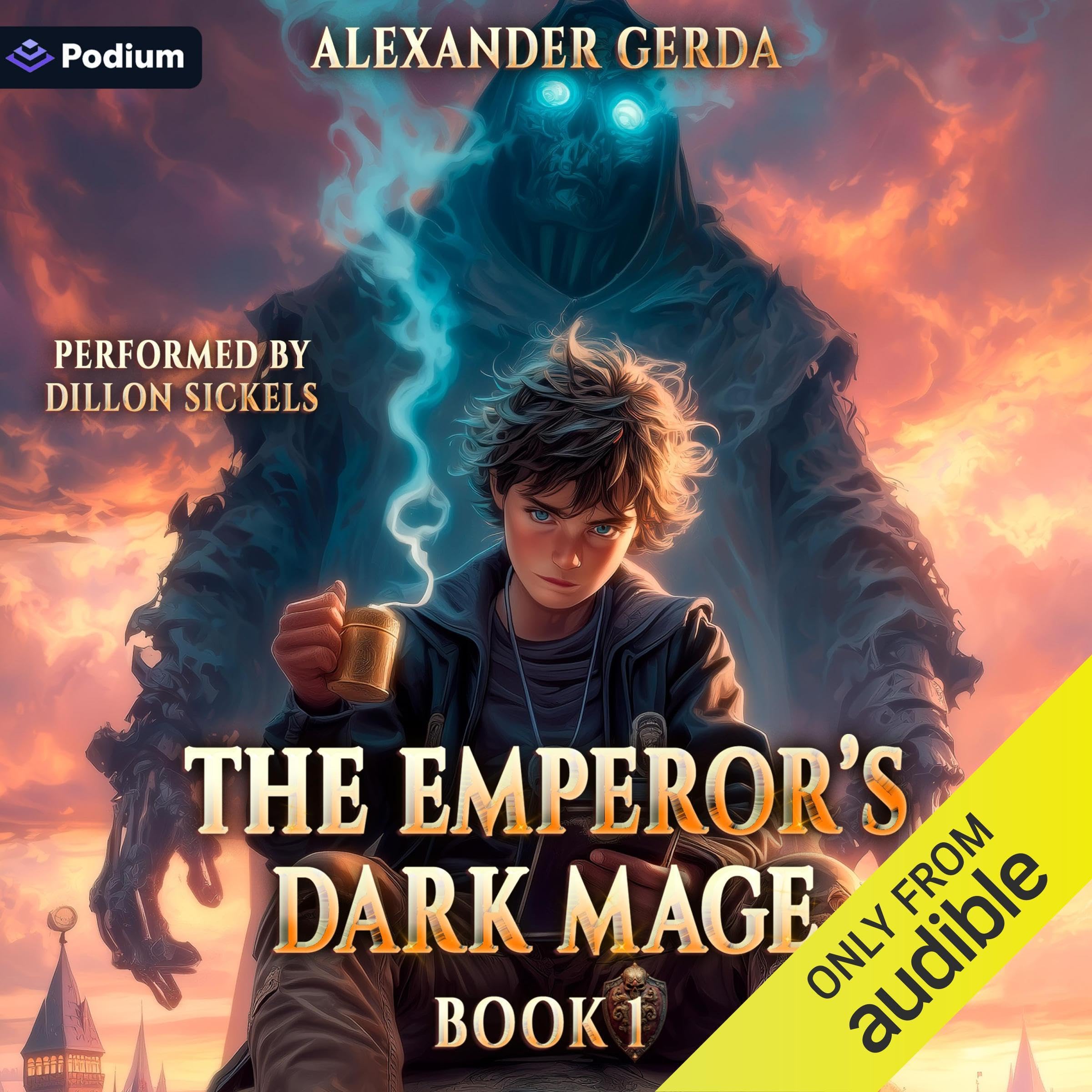 Cover art for The Emperor's Dark Mage