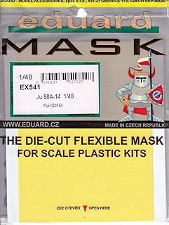 1:48 Eduard Masks For Junkers Ju 88a-4 Icm