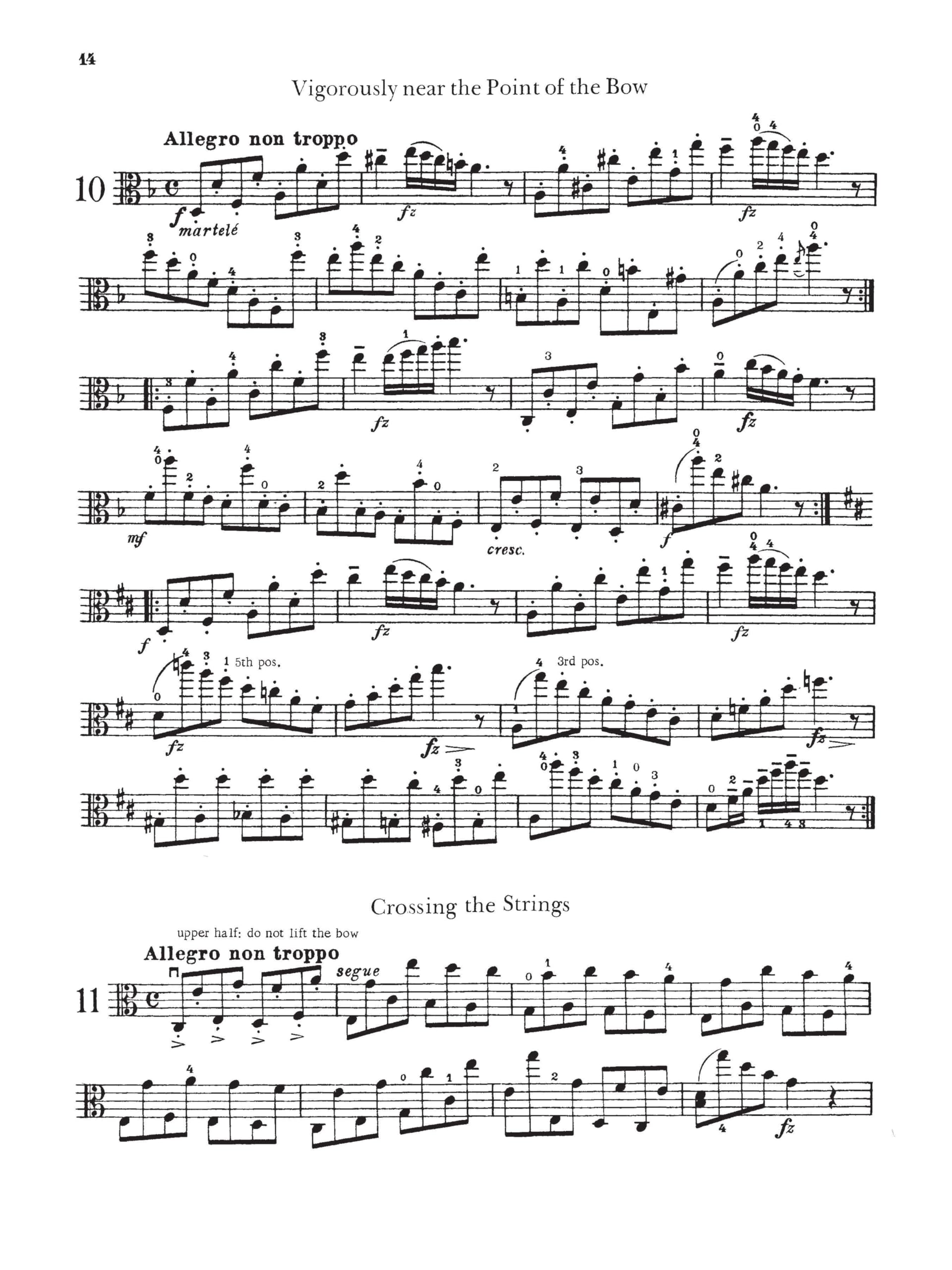 Etudes Speciales, Op. 36 – Book 1 | Schirmer Library of Classics Volume 1885 | Essential Viola Method for Technique, Finger Dexterity, Bowing Control, and Musicianship Development