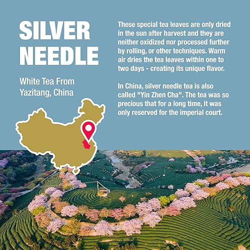 Miniatura 59 de Té de frutas, hibisco y arándanos, sin cafeína, sin OMG, mezcla de té de hierbas