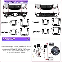 Vista 7 de Radio de coche Android 13 4G + 64G para Ford Focus 2012-2018, Rimoody Car Stereo Wireless Carplay Android auto GPS 5G-WiFi Mirror Link 9.7 pulgadas