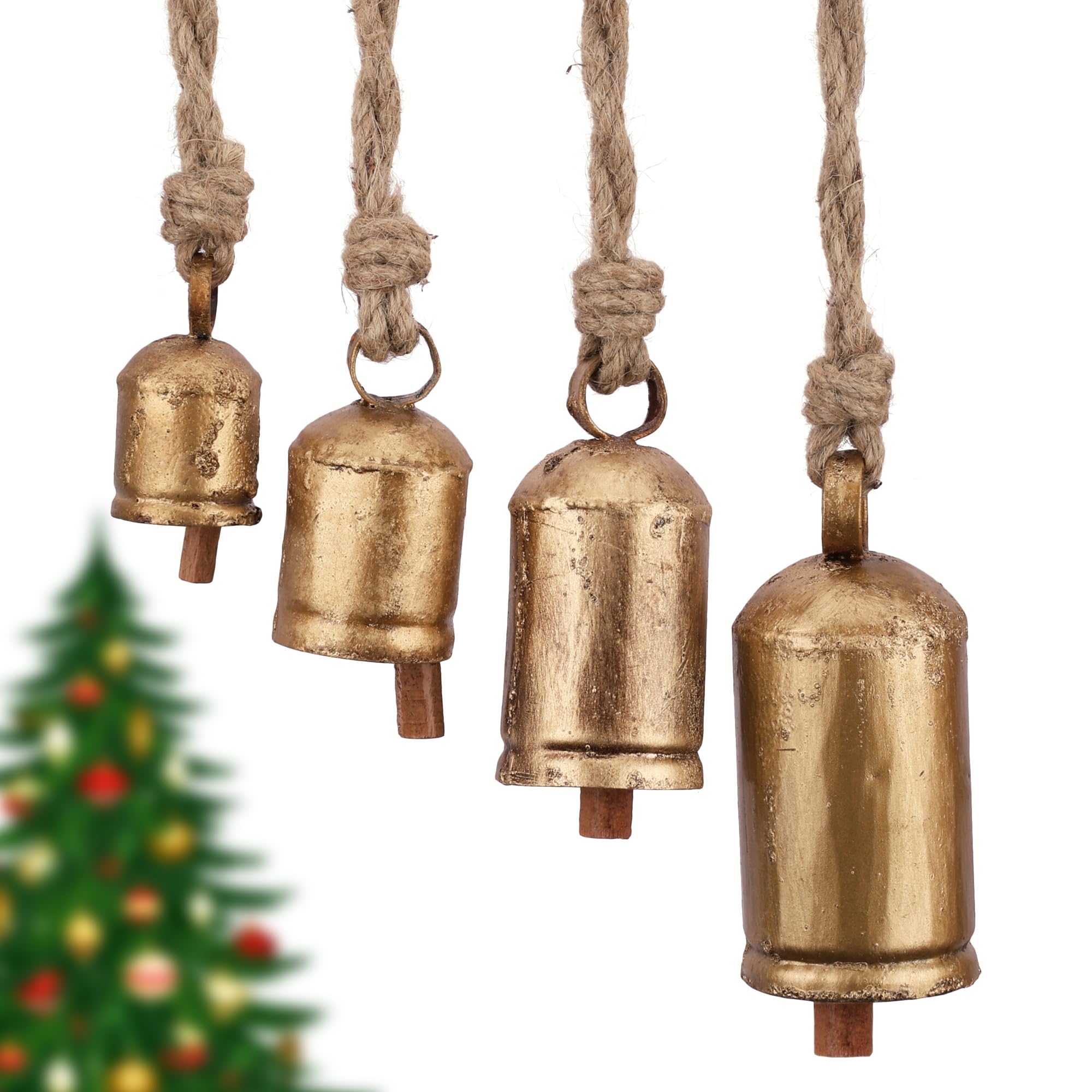 Campanellini Per Fai Da Te Campane Natalizie Vivanta Decorazioni Natalizie - Campane Per Artigianato, Decorazioni Campana Natalizia Artegianato Natalizio - 7