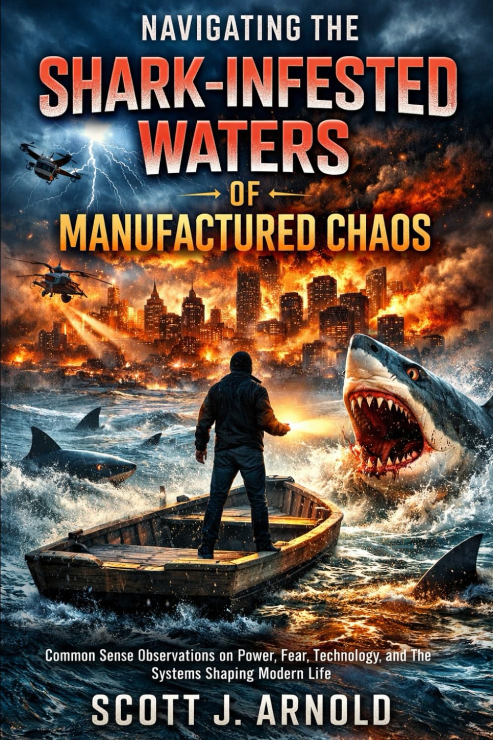 Navigating the Shark-Infested Waters of Manufactured Chaos: Common Sense Observations on Power, Fear, Technology, and the Systems Shaping Modern Life