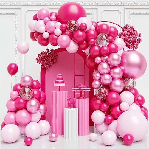 Miniatura 8 de Kit de arco de guirnalda de globos azules, 132 globos azules de diferentes tamaños, globos azul claro real para baby shower, niños, cumpleaños,