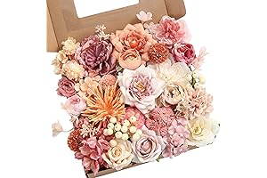 YYHUAWU Artificial Flowers Combo Set