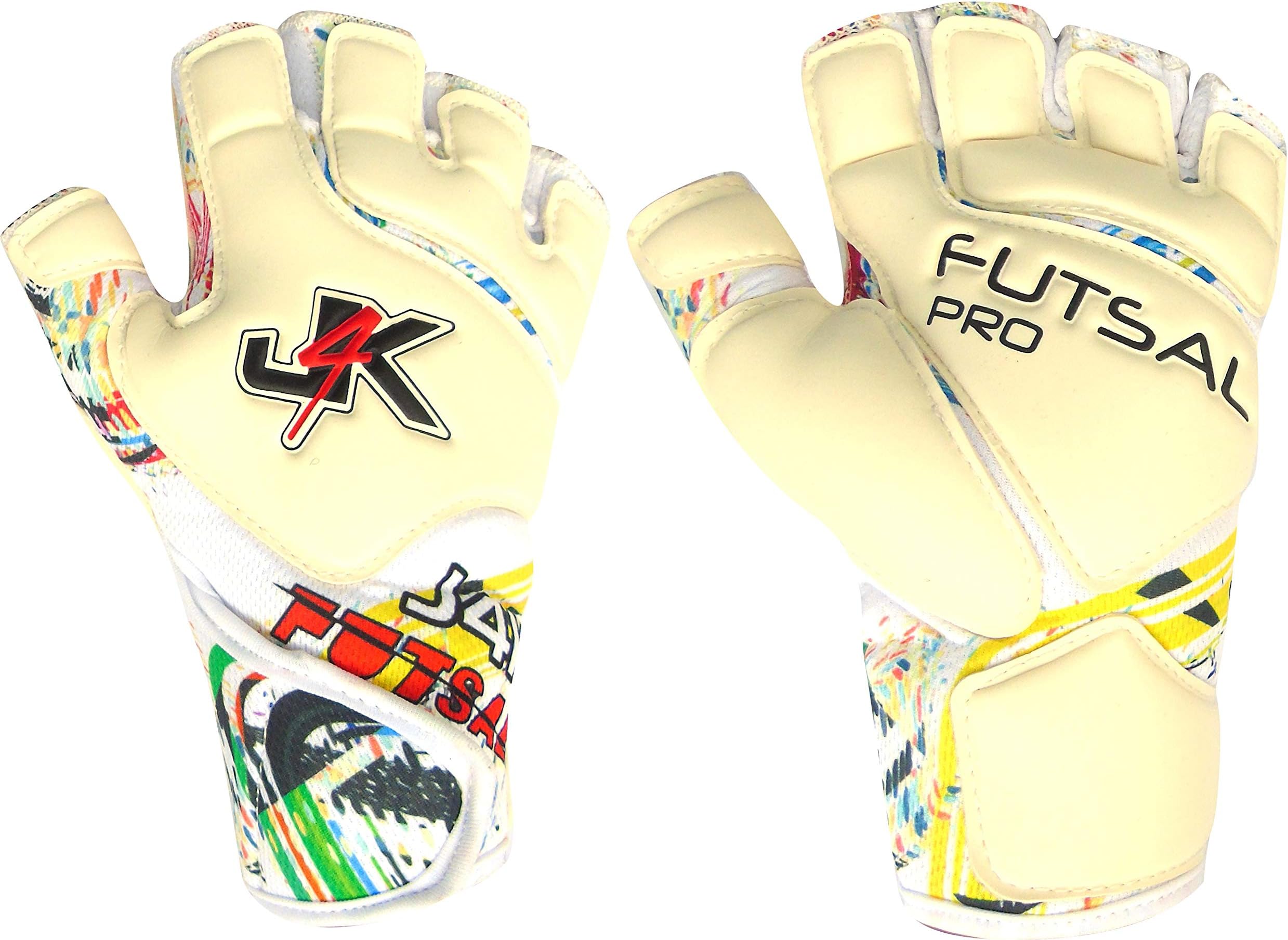 J4K Futsal Genesis Goalkeeper, Goalie, Keeper, Gloves Size 6