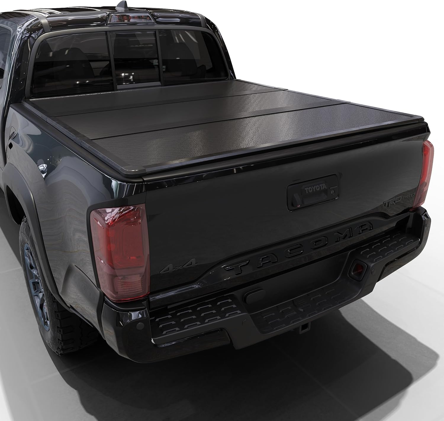 Hard Tri-Fold Truck Bed Tonneau Cover Compatible with 2016-2026 Toyota Tacoma 5ft Bed (60")