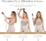 Sèche-cheveux Brosse Sécheuse, Outils de cheveux pour styling, Sèche cheveux Brosse, Air Curler Multi Styler cheveux outil, Plasma IONs technologie de sèche-cheveux Styler (6-IN-1)
