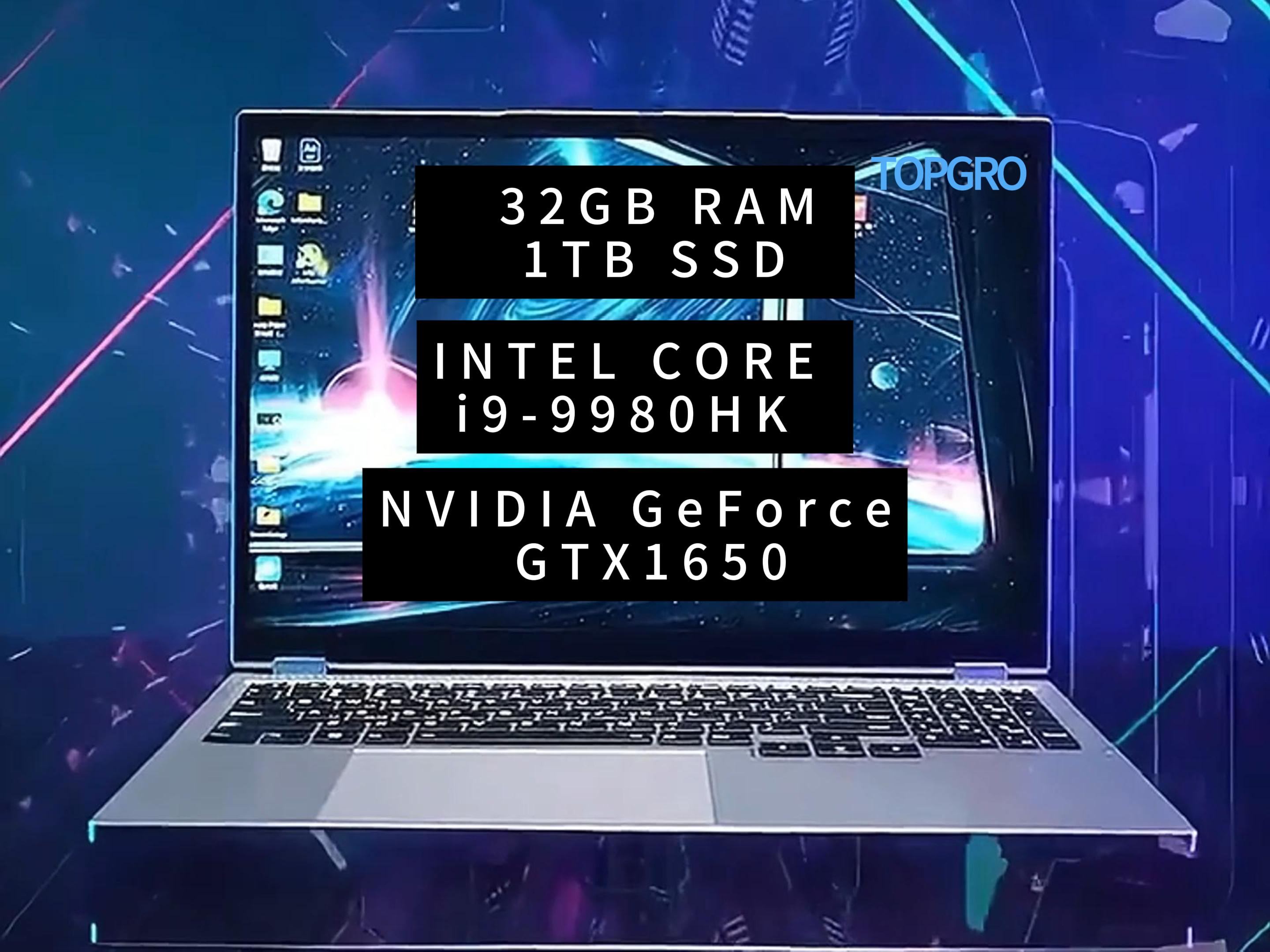 Amazon.com: TOPGRO Gaming Laptop Computer, 16” FHD 60Hz Display