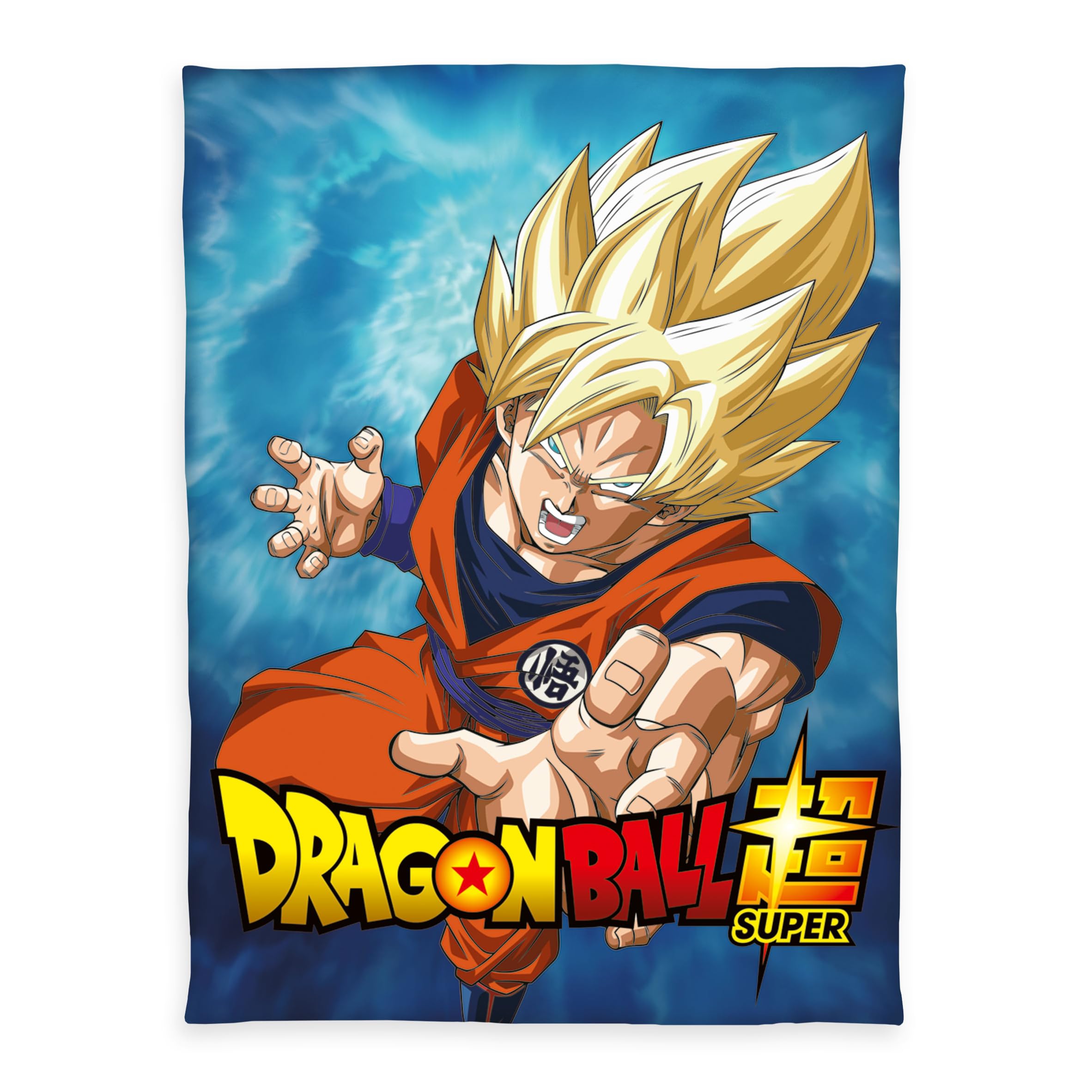Herding Dragonball Super Wellsoft - Manta Polar (poliéster, 150 x 200 cm) OEKO-TEX STANDARD 100