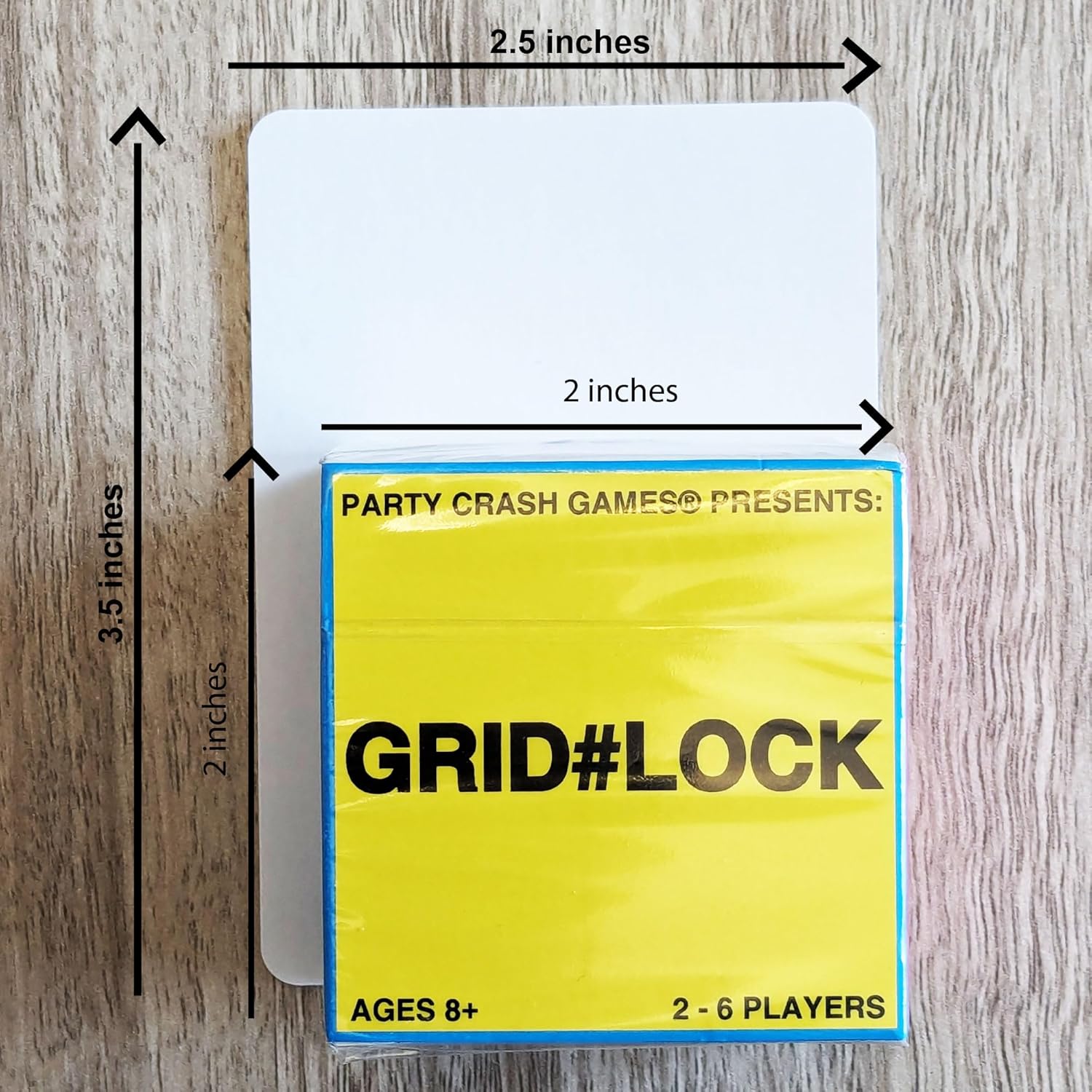 Presents: Grid#Lock - A Simple, Yet Substantial Little Card Game Based On Rummy; Designed for 2-6 Players 8+ Who are Quick Thinking. Presents: Grid#Lock