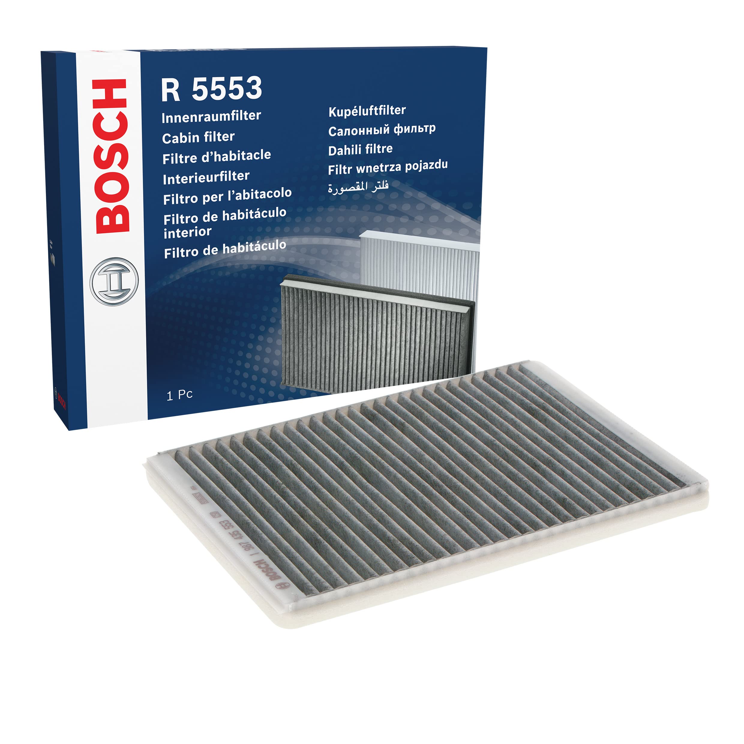 Filtro de habitáculo Bosch contra malos olores y polvo en tu coche