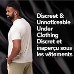 Depend Real Fit Incontinence Underwear for Men, Disposable, Maximum Absorbency, Large/Extra-Large, Black and Grey, 12 Count (Packaging May Vary)