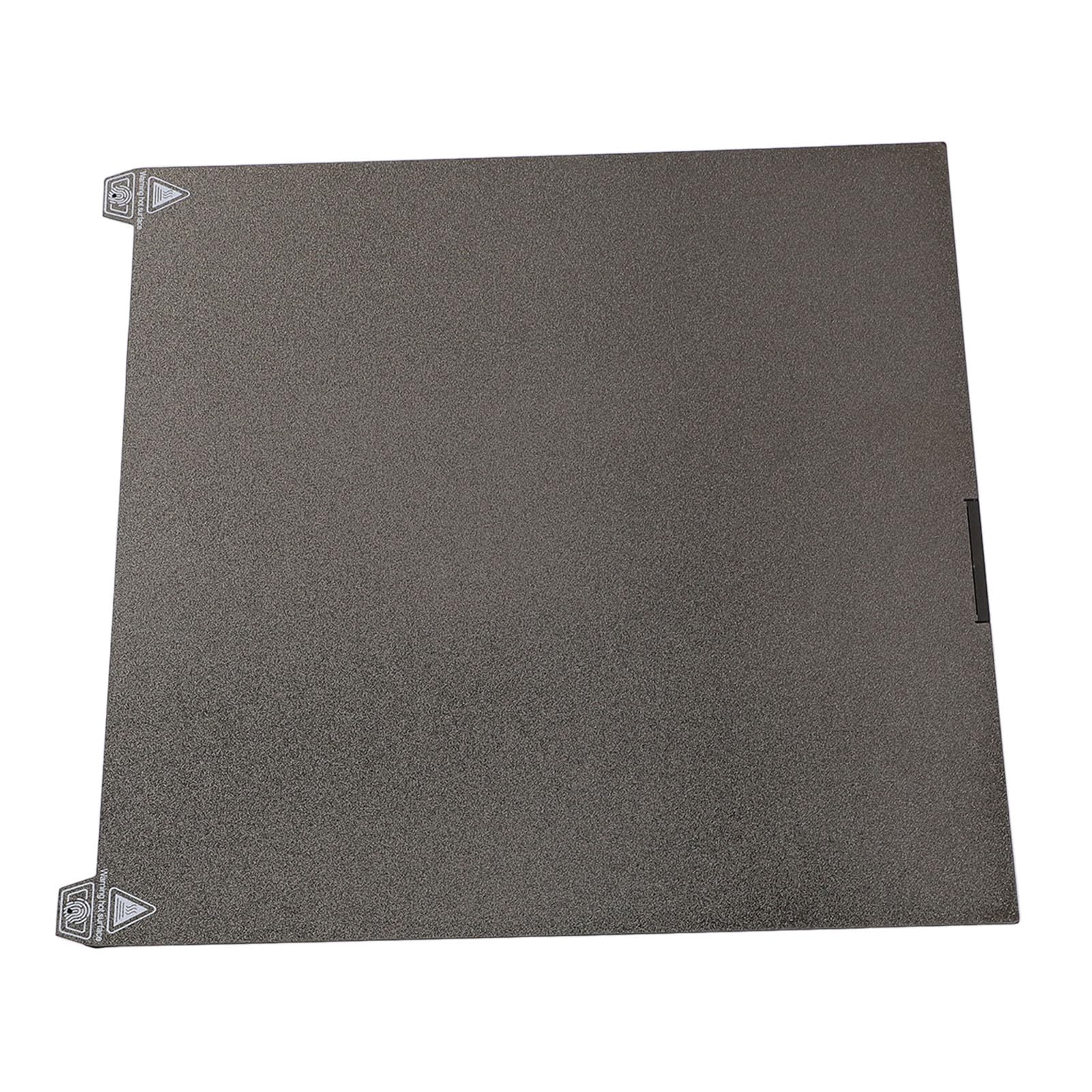 Generic Piastra di Costruzione per Stampante 3D Rivestita PEI per Letto di Stampa Liscio Ad Alta Adesione K2 Plus 370x370 Mm