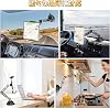 PLDHPRO Tablet Holder, Car, Smartphone Holder, Aluminum Folding Arm, No Shaking Won't break! Compatible with 5.1 - 15.6 inch devices, including iPhone 17 - 8 series, iPad Pro 12.9 - mini series, iPad car holder