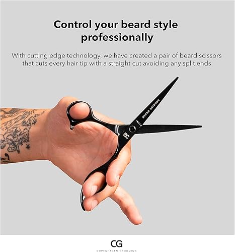 Miniatura 2 de Copenhagen Grooming Tijeras para barba - Tijeras para bigote para hombre