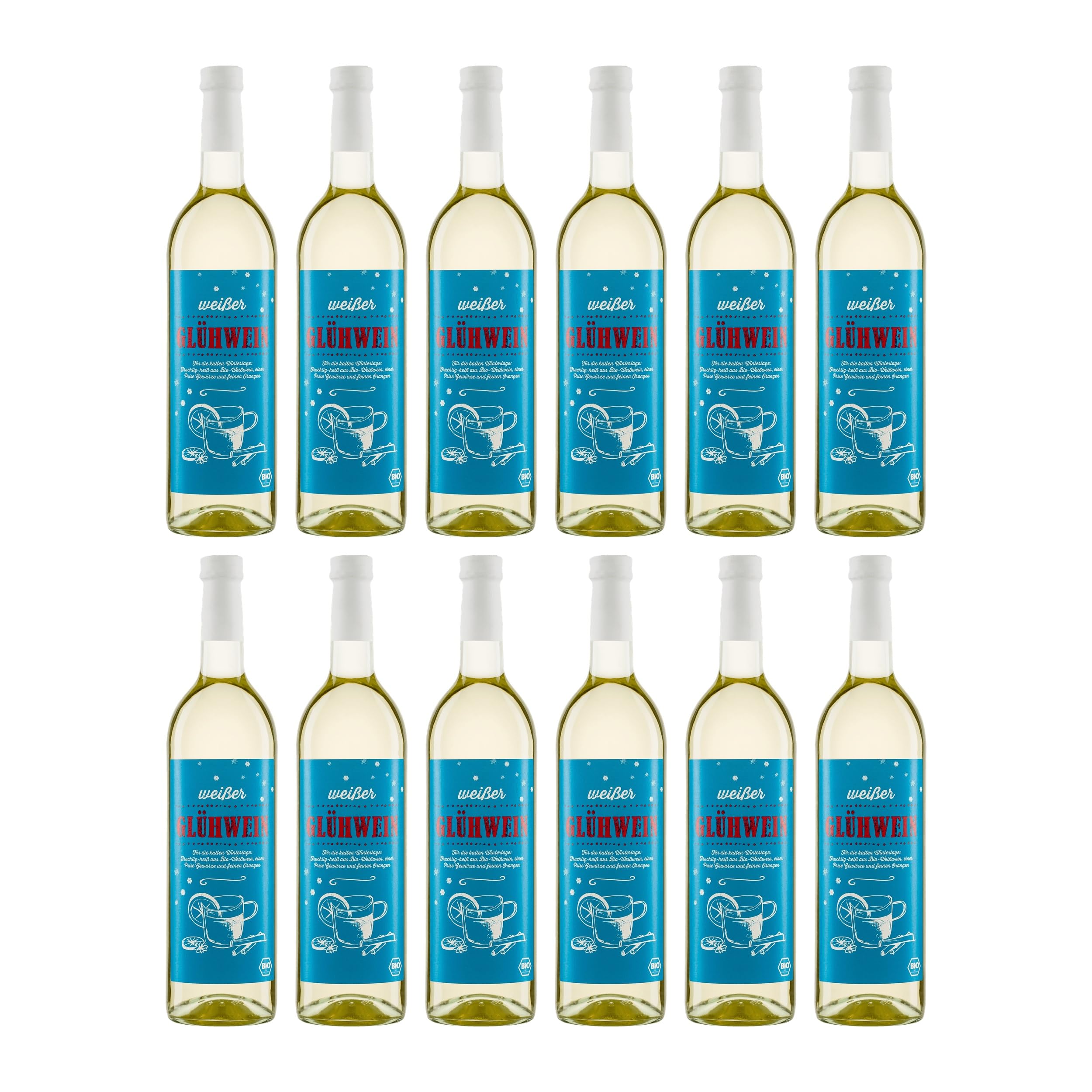 Glühwein BIO Spanien inkl. FeinWert E-Book (12 x 0.75 l)