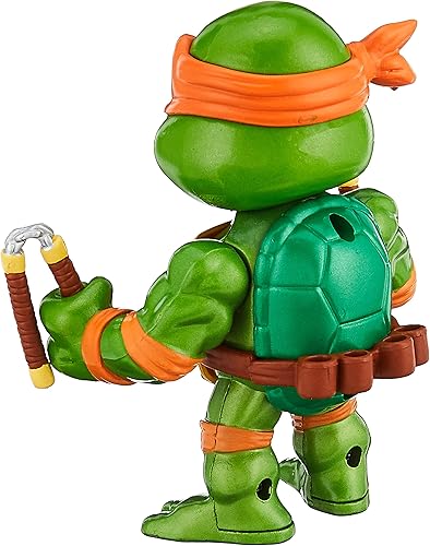 Miniatura 2 de Teenage Mutant Ninja Turtles Michelangelo Figuras fundidas a presión de 4 pulgadas