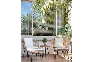 YITAHOME 5-Piece Outdoor Wicker Furniture Set