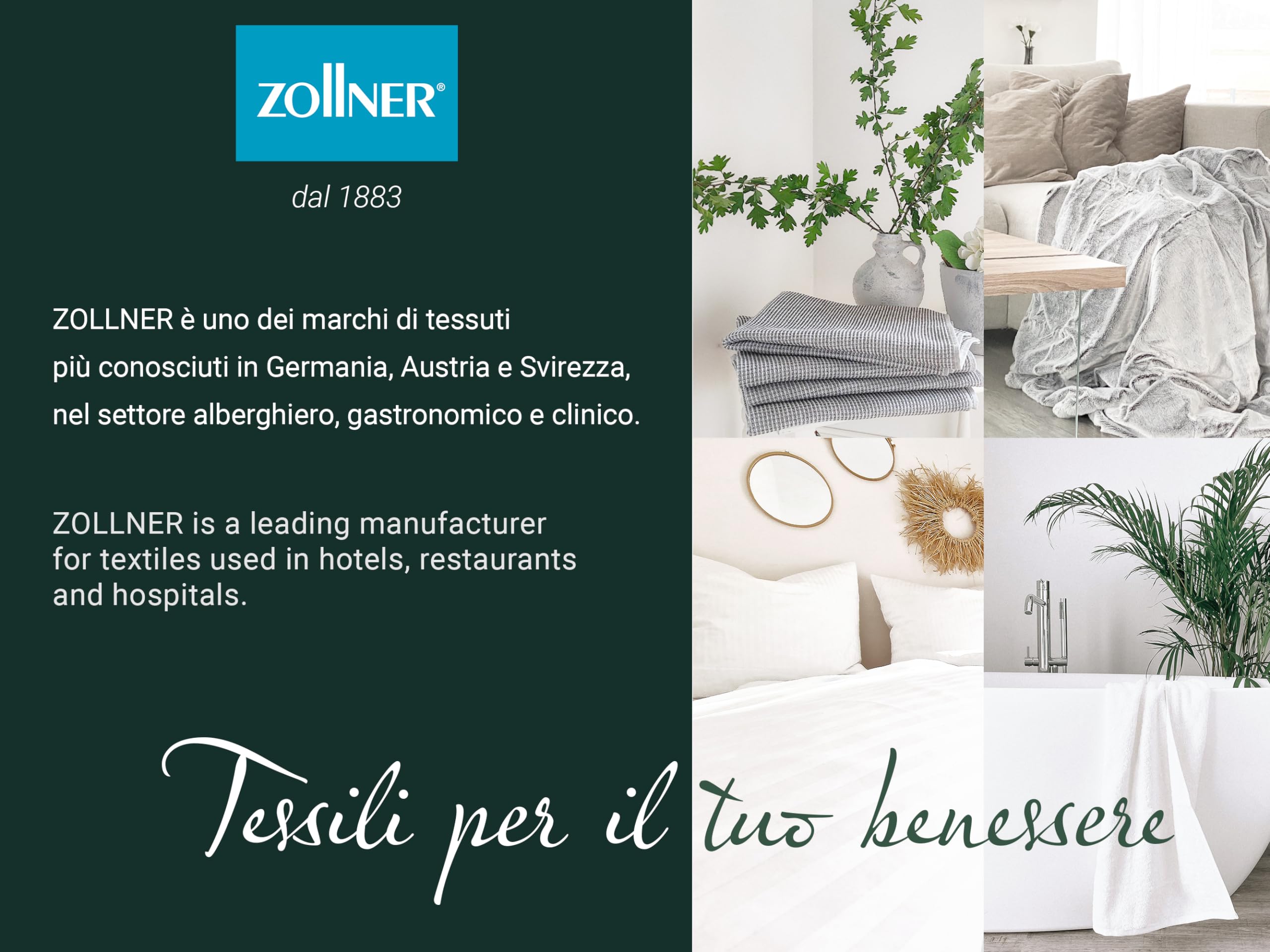 ZOLLNER cuscino cervicale termico per microonde con granelli di grano 20x53 cm, allievia i dolori alla cervicale, spalla, schiena - adatto per le coliche - fodera lavabile