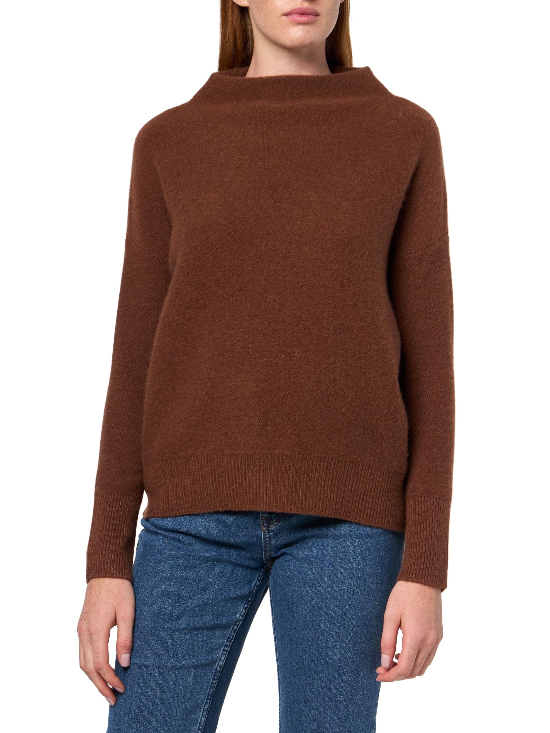 Vince Women's Boiled Funnel Neck Pullover