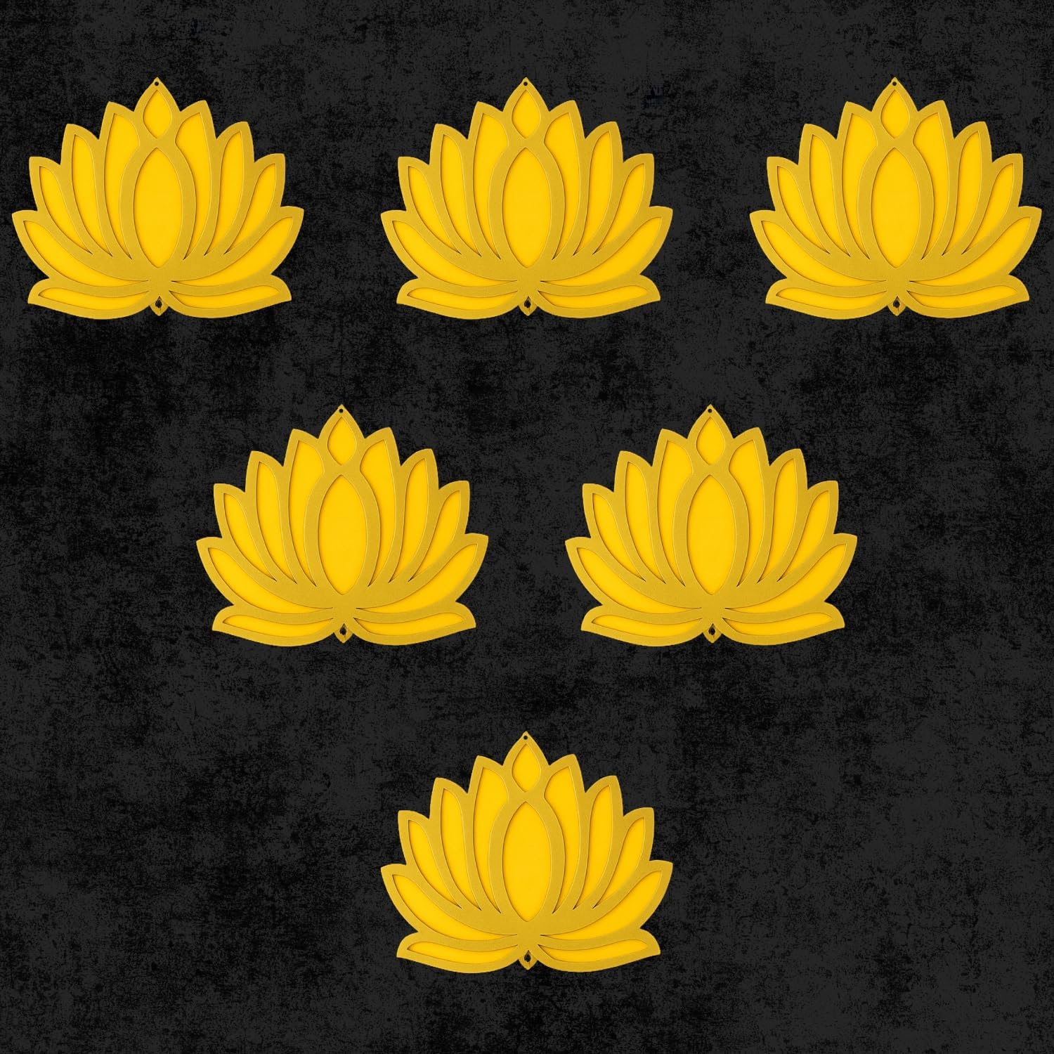 Wooden Lotus Wall Hanging - Diwali & Pooja Decor -23 Wooden Lotus Wall Hanging - Diwali & Pooja Decor -23