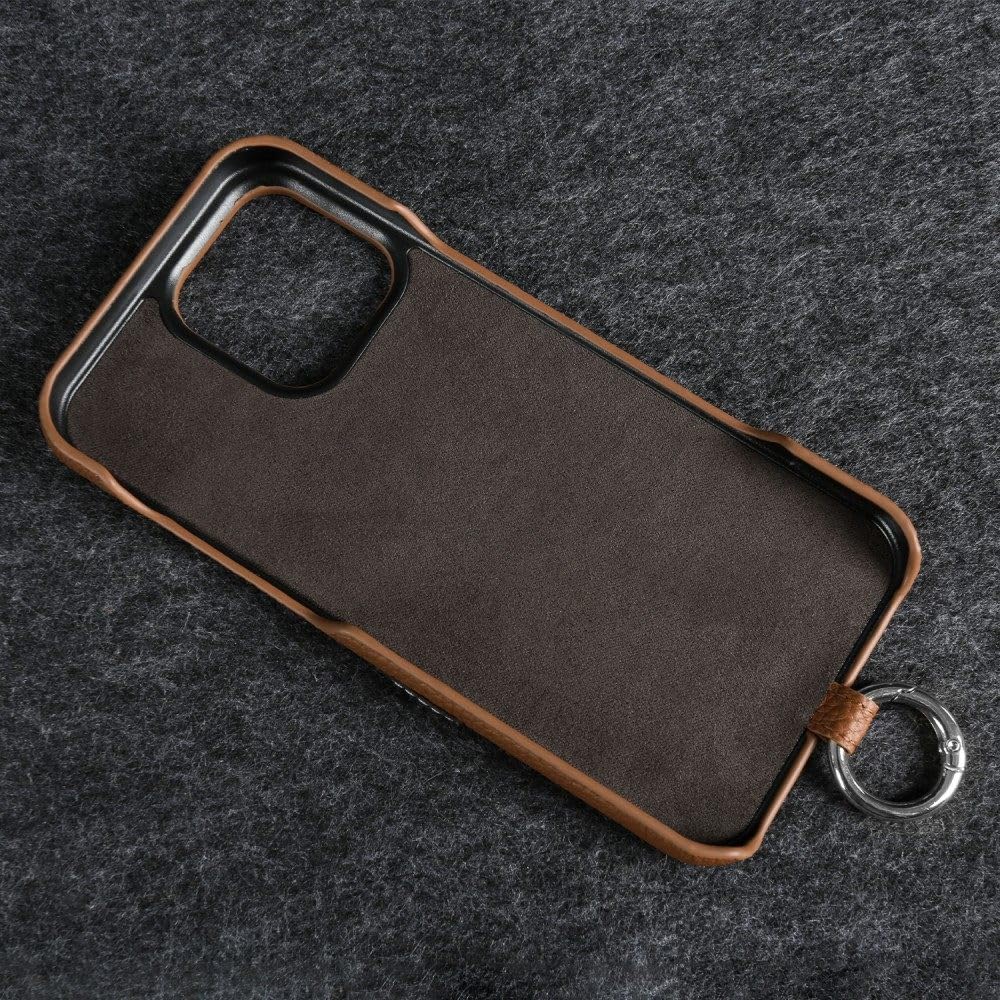 Custodia in pelle con design a stella per iPhone 16 Pro Max 15Pro 11 13 12pro 14Pro con tracolla e cordino, per telefono, color cachi, per iPhone 16