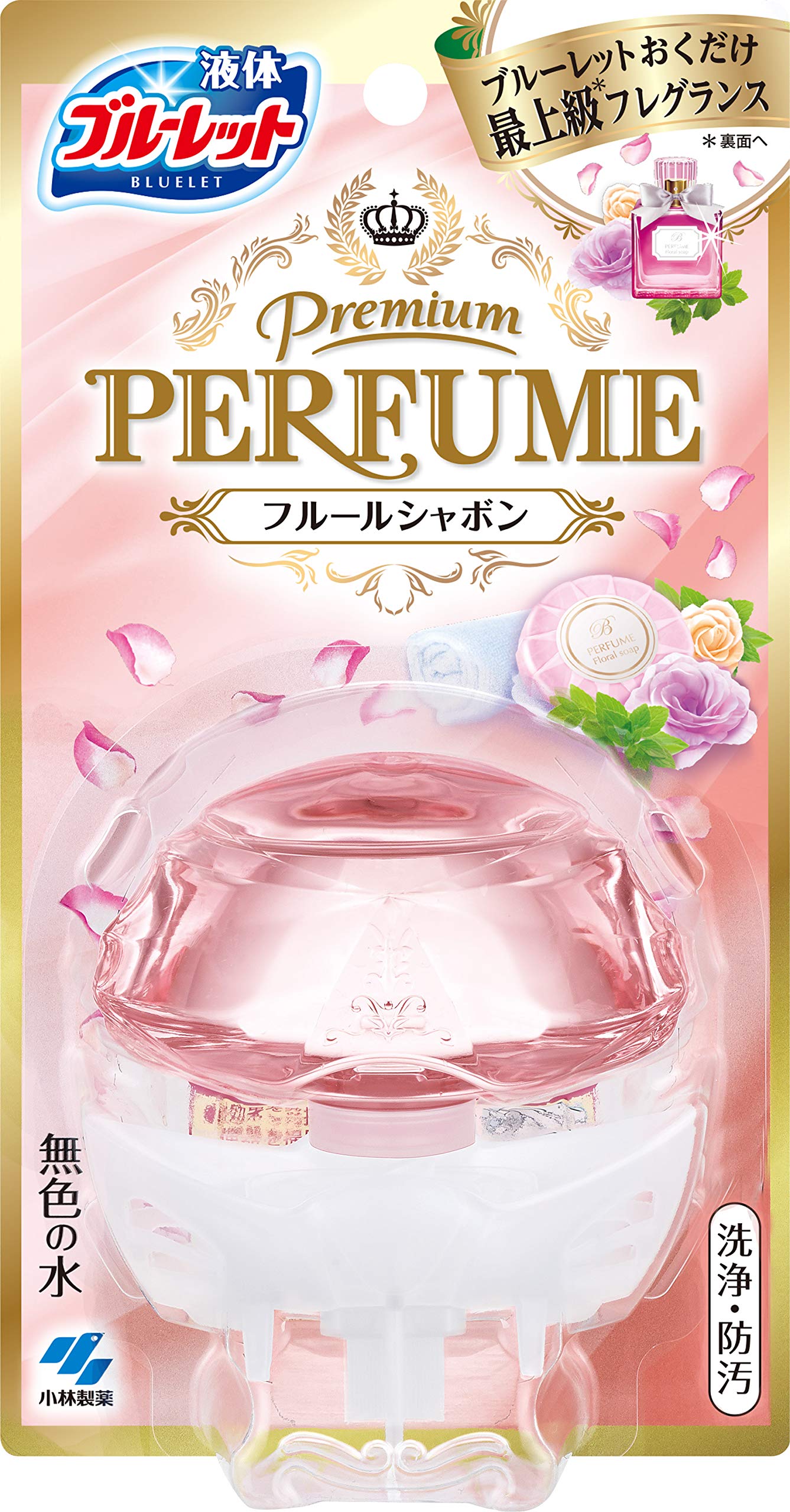ブルーレット 液体おくだけ プレミアムパフューム トイレタンク芳香洗浄剤 フルー…