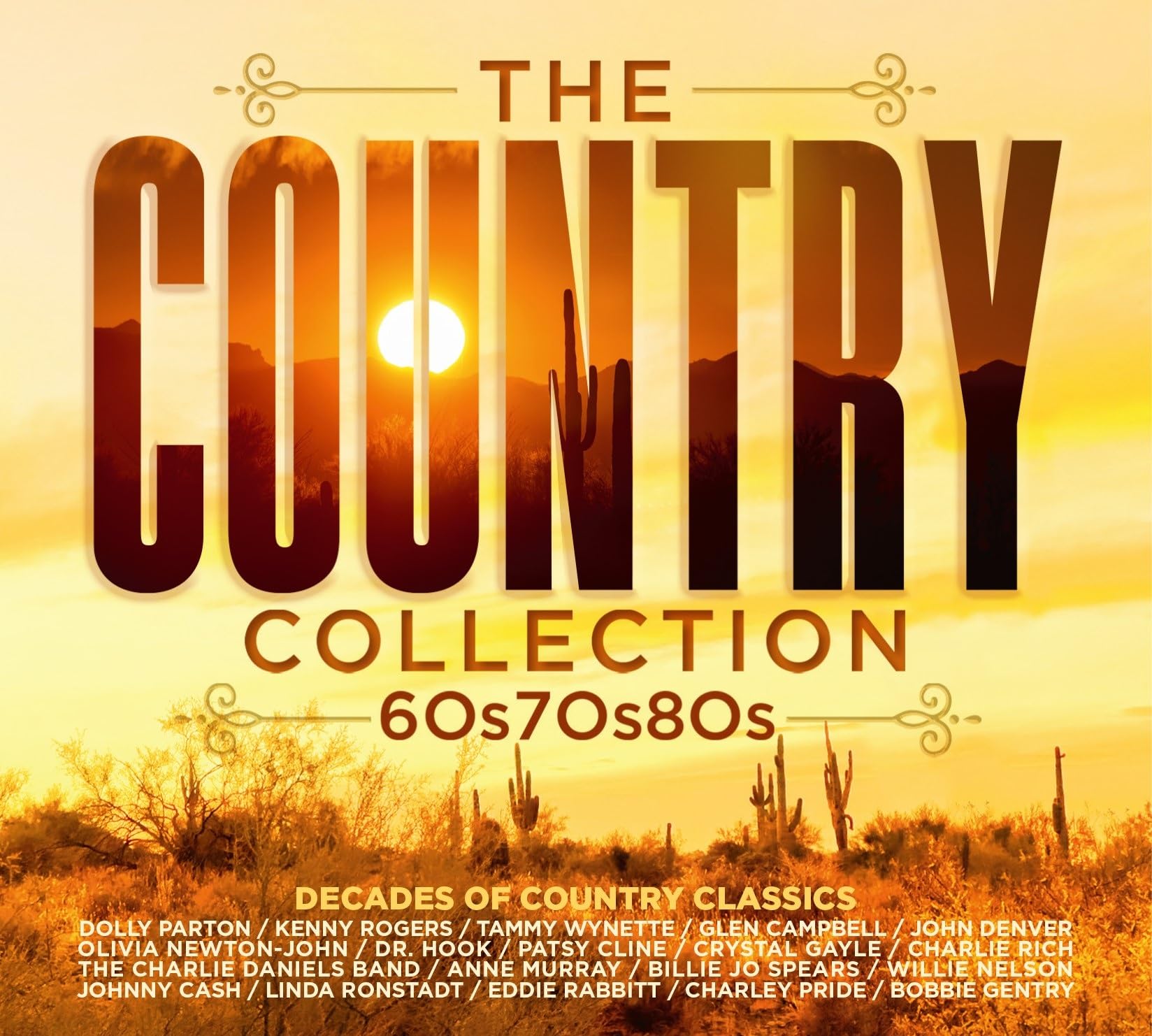 Various Artists The Country Collection - 60s. 70s. 80s CD New 199584299723