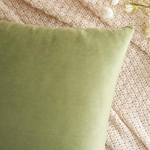 Miniatura 104 de EMEMA Paquete de 2 fundas de almohada de terciopelo, decorativas, cuadradas, suaves, sólidas, para sofá, dormitorio, silla o automóvil, 18 x 18 Gris