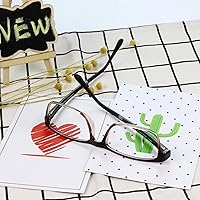 Vista 7 de LifeArt Lentes de bloqueo de luz azul, antifatiga ocular, anteojos de lectura para computadora, anteojos de juegos, gafas de TV para mujeres